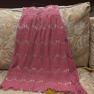 Lace floral dress